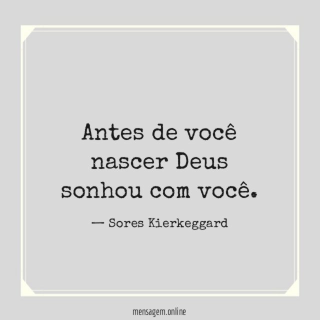 Antes de você nascer