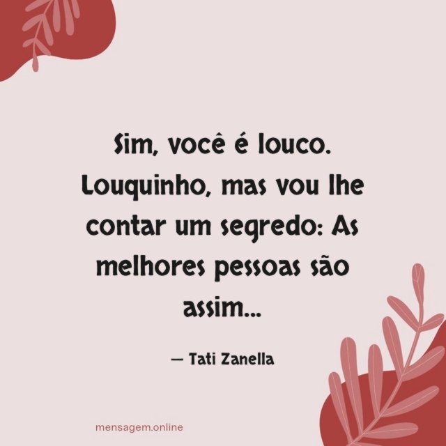 Mas vou lhe contar