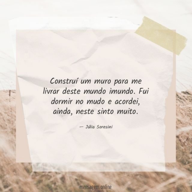 Construí um muro