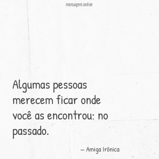 Algumas pessoas merecem