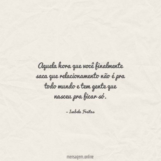 Aquela hora que você