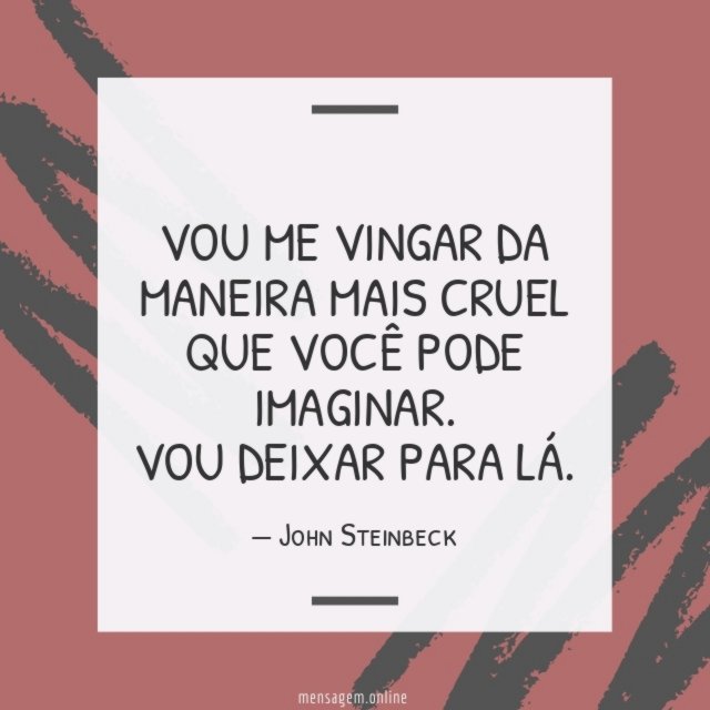 Vou me vingar