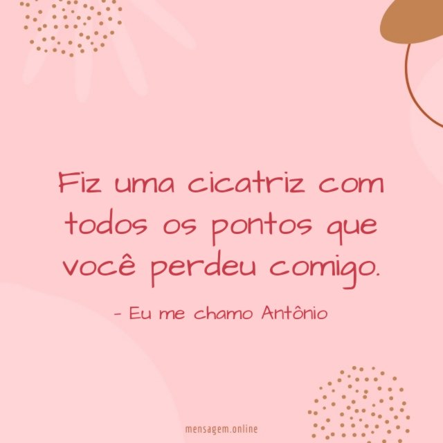 Fiz uma cicatriz