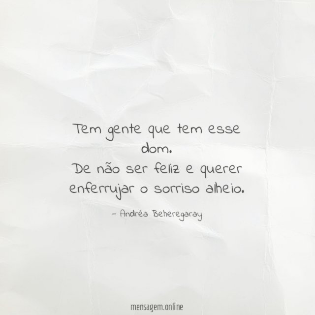 Tem gente que tem esse dom