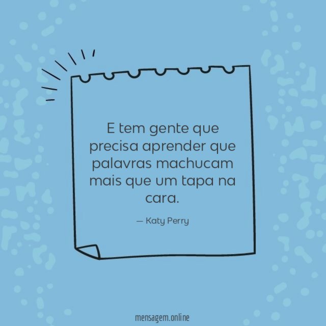 E tem gente que precisa