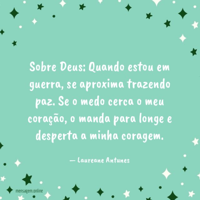 Quando estou em guerra