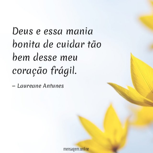 Deus e essa mania bonita