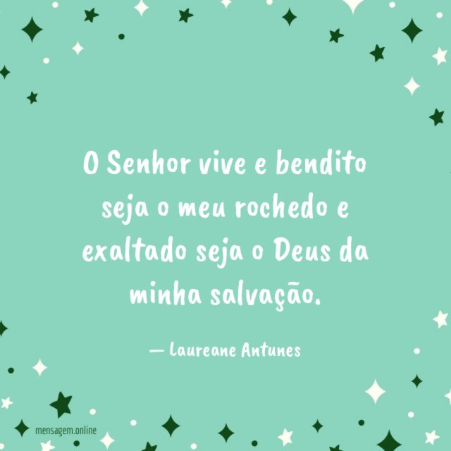 O Senhor vive