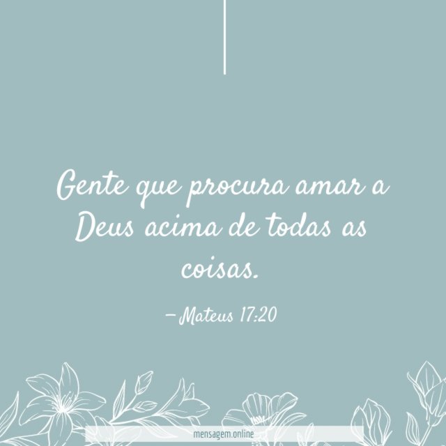 Gente que procura amar a Deus