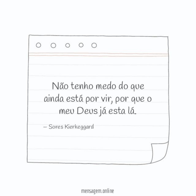 Do que ainda está por vir