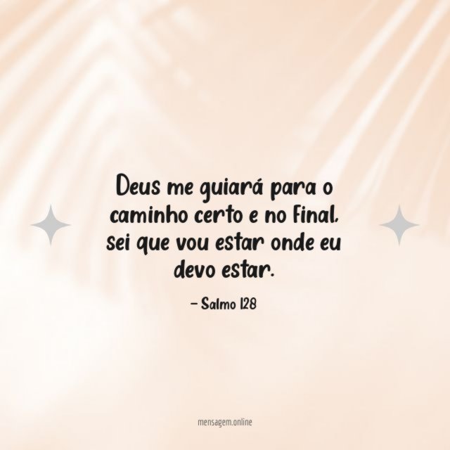 Deus me guiará para