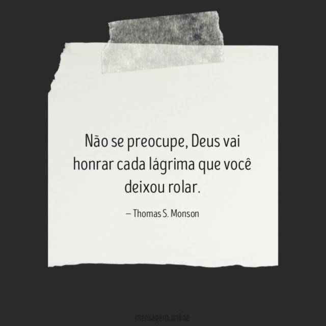 Deus vai honrar