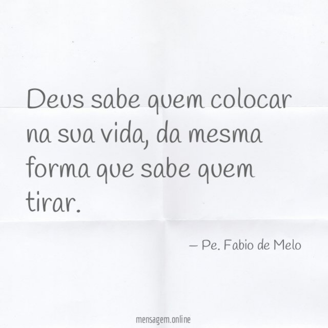 Deus sabe quem