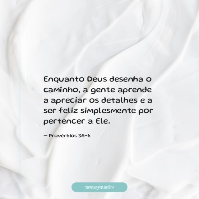 Enquanto Deus desenha