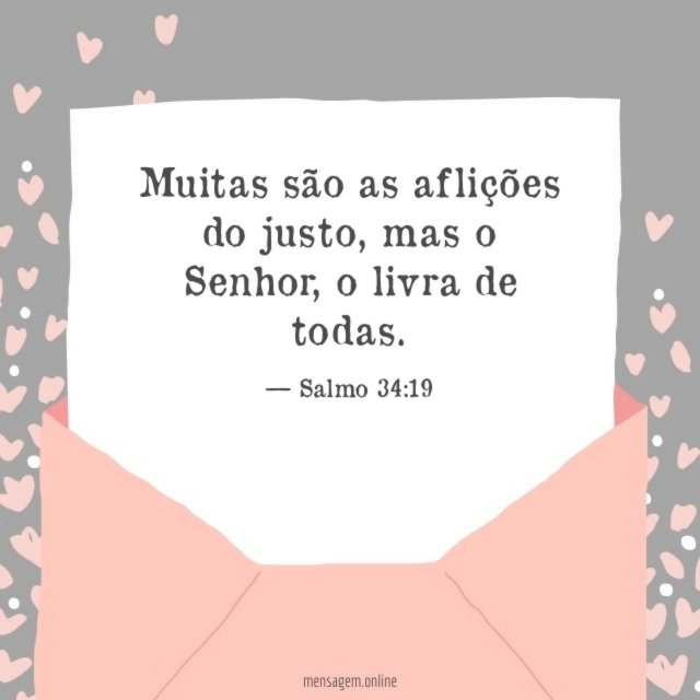 Muitas são as aflições
