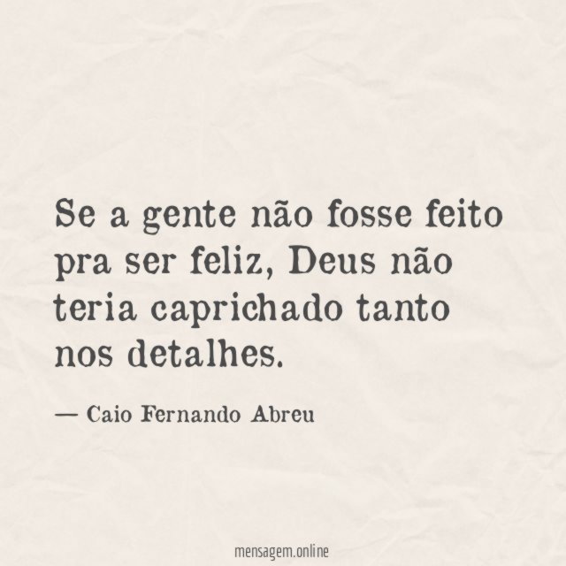 Se a gente não fosse