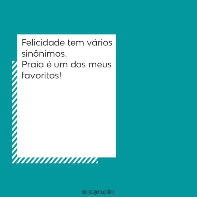 Felicidade tem vários sinônimos
