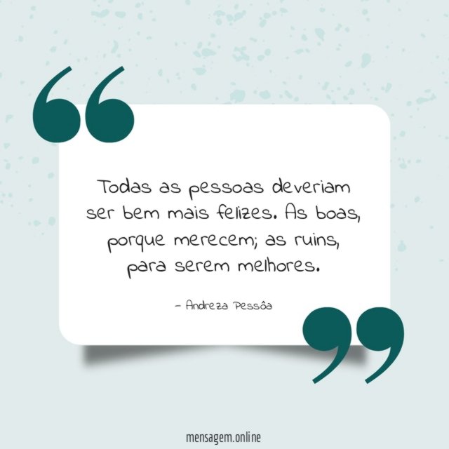 Ser bem mais felizes