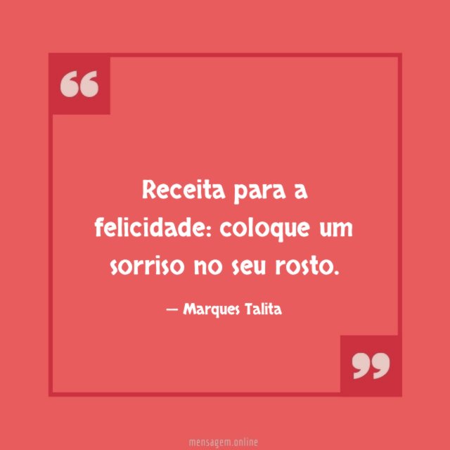 Coloque um sorriso
