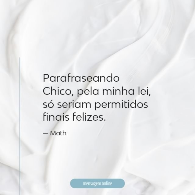 Só seriam permitidos finais felizes