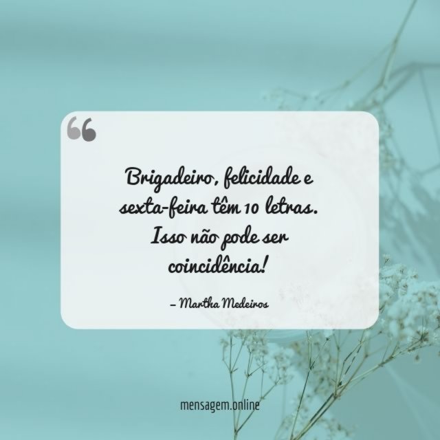 Isso não pode ser coincidência