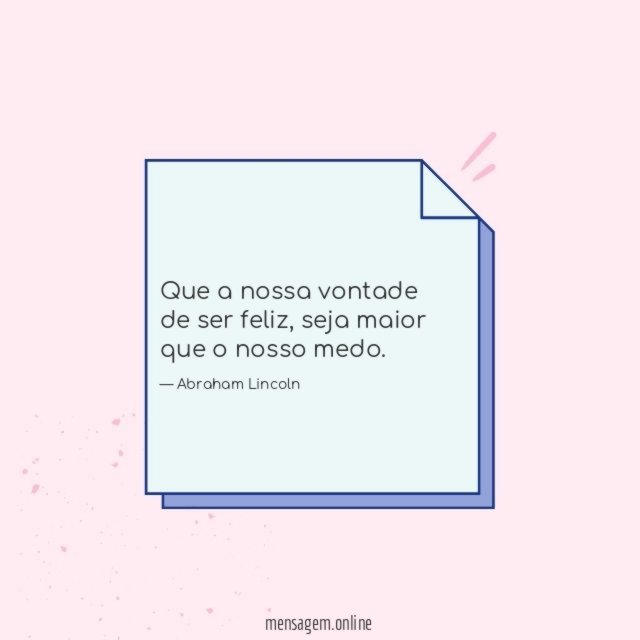 Maior que o nosso medo