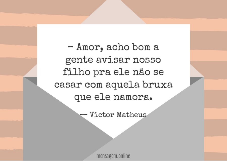 Não se casar com aquela bruxa