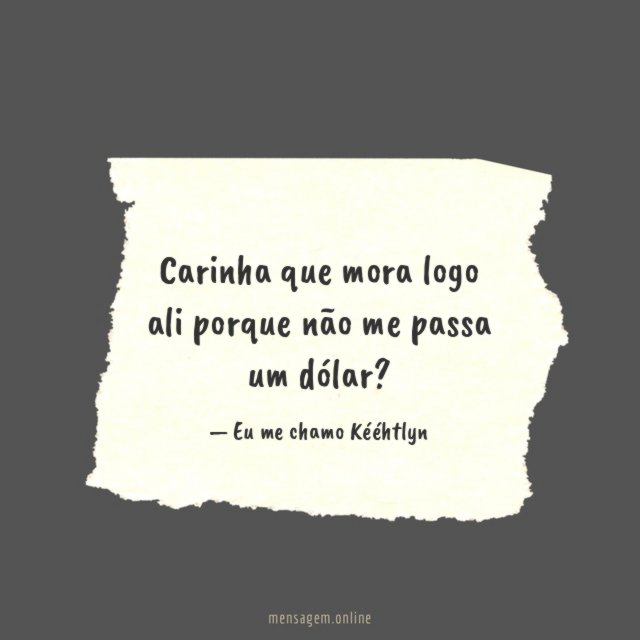 Carinha que mora logo ali