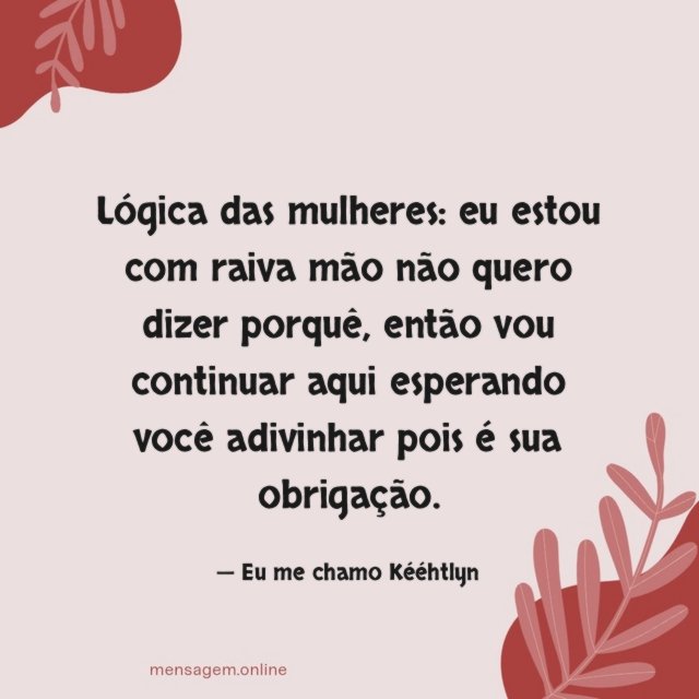 Lógica das mulheres