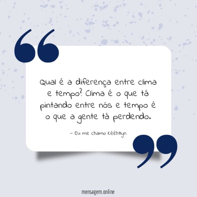 Clima e tempo
