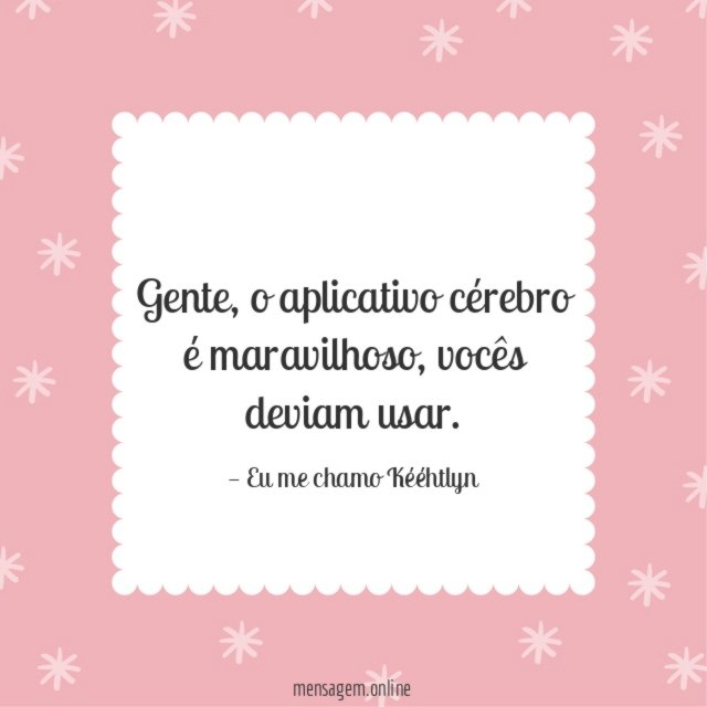 O aplicativo cérebro