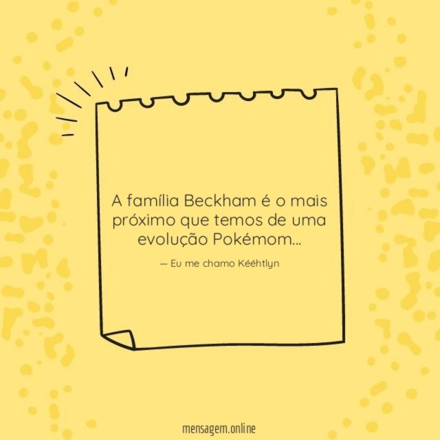 A família Beckham