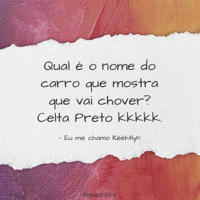 Qual é o nome do carro