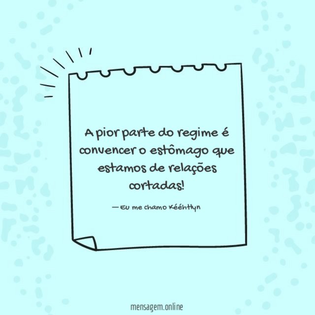 A pior parte do regime