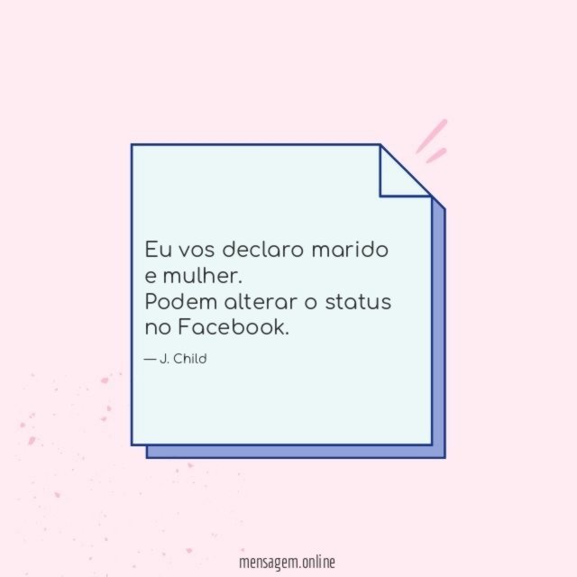 Status no Facebook