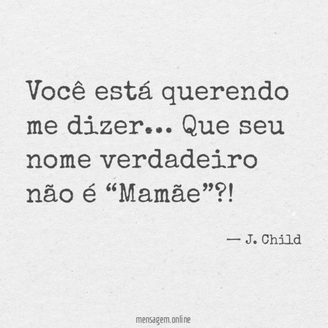 Você está querendo