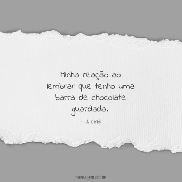 Minha reação ao lembrar