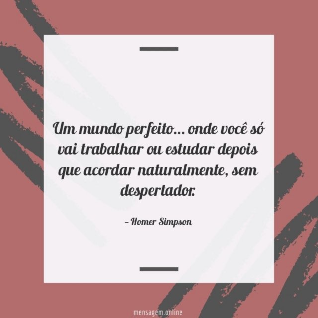 Um mundo perfeito