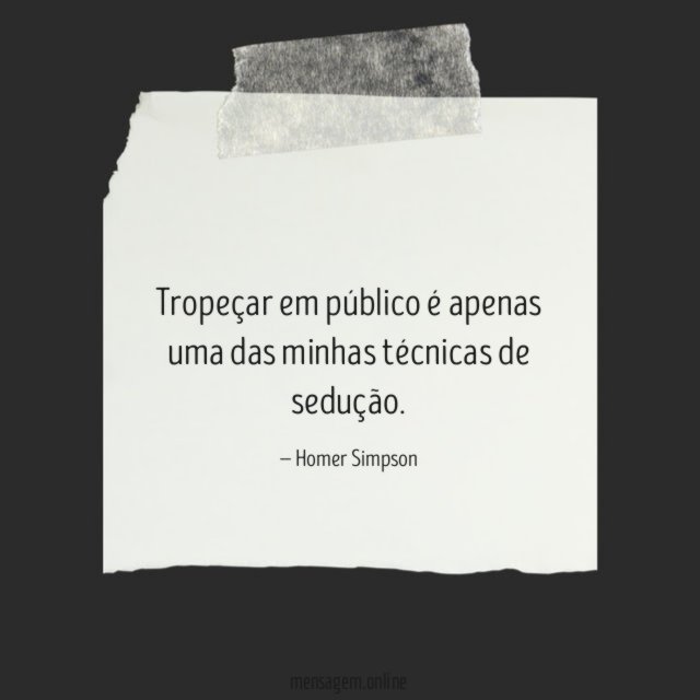 Tropeçar em público
