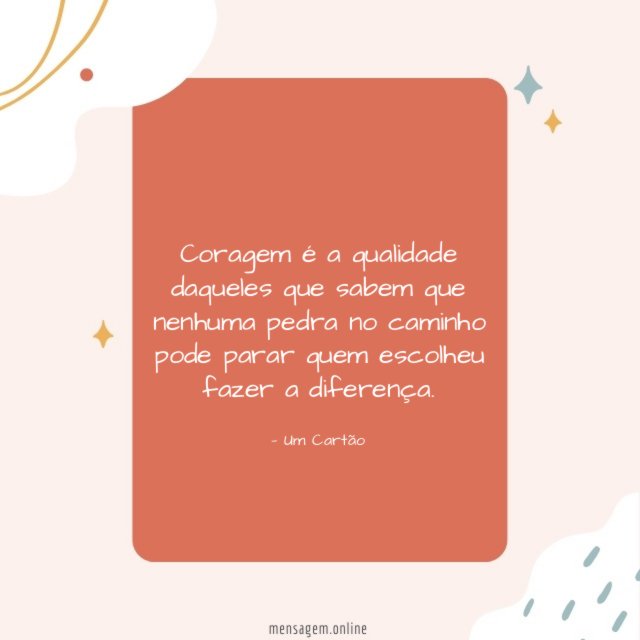 Quem escolheu fazer a diferença
