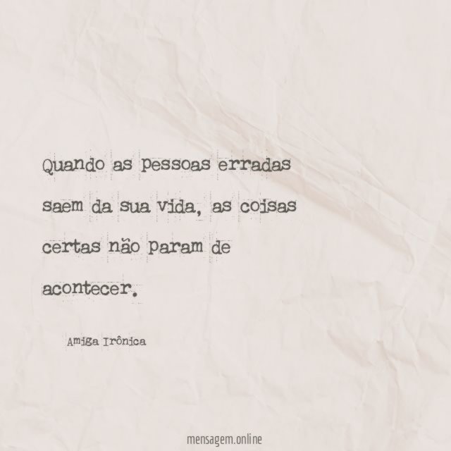 Não param de acontecer