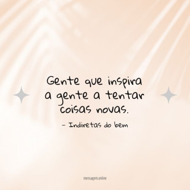 A tentar coisas novas
