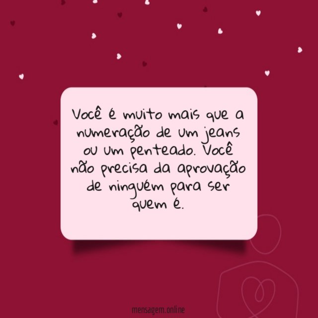 Você é muito mais que a numeração