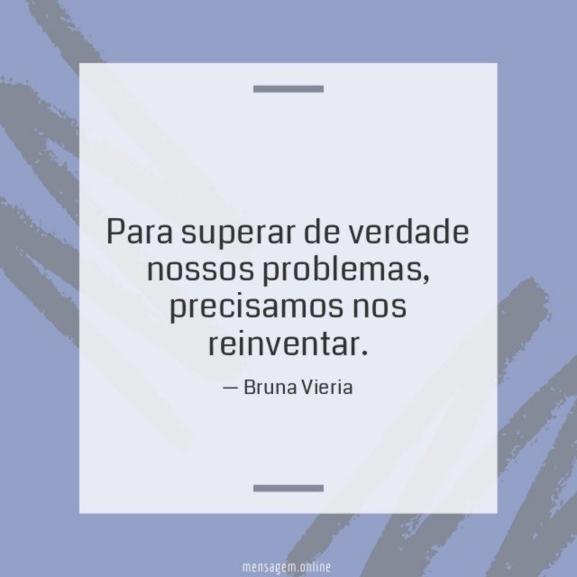 Para superar de verdade
