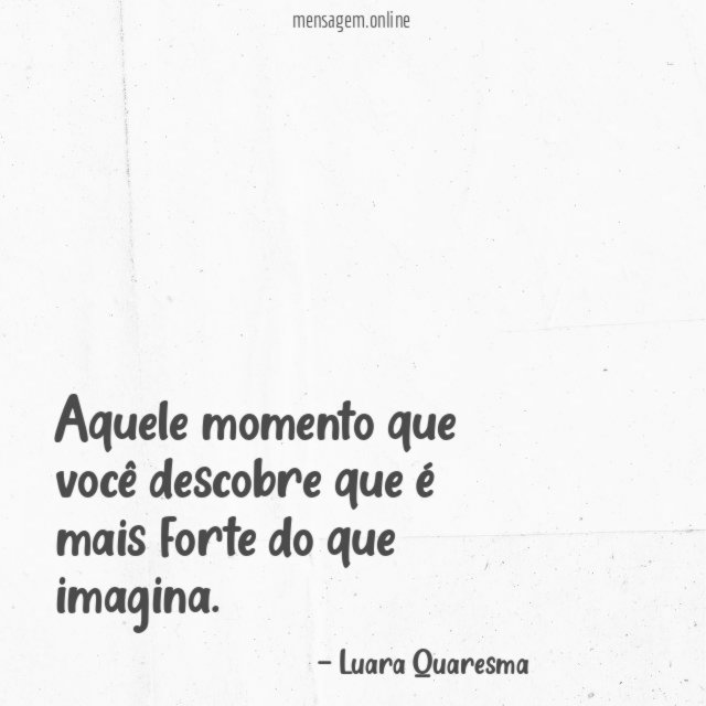 Aquele momento que você descobre
