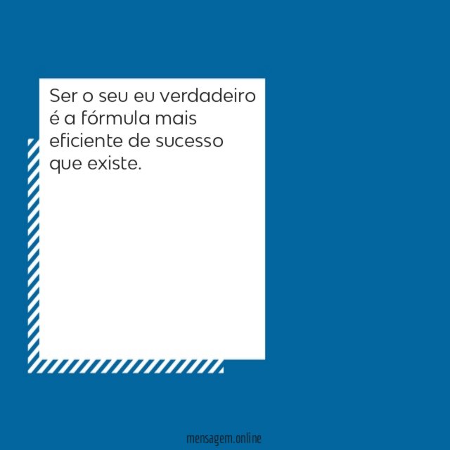 Ser o seu eu verdadeiro