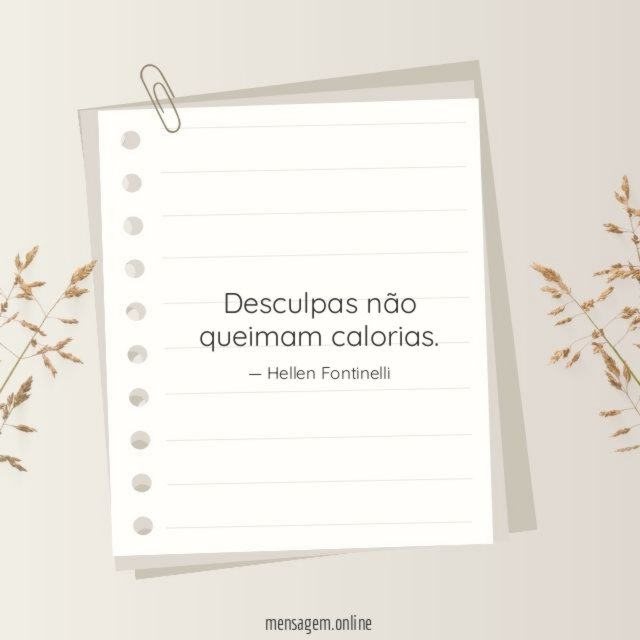 Desculpas não queimam