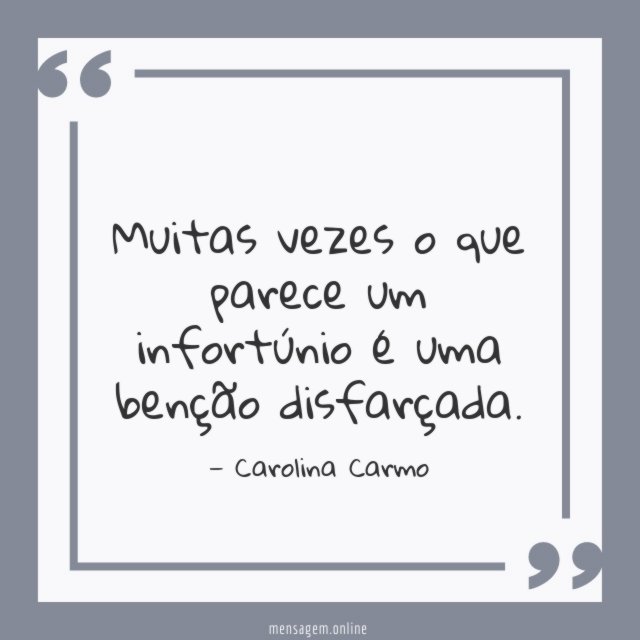 Muitas vezes o que parece