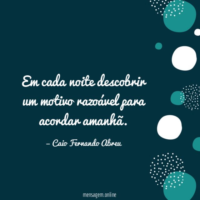 Em cada noite descobrir