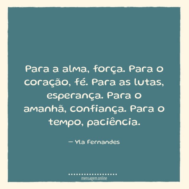 Para as lutas